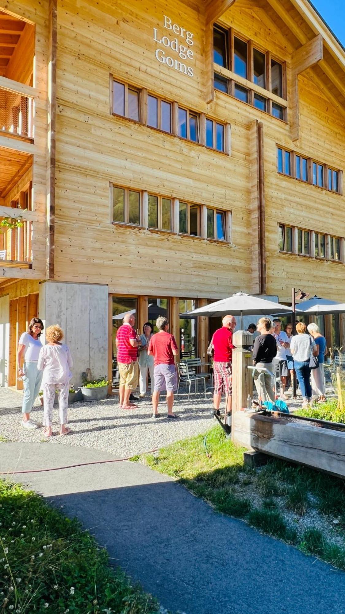 Berglodge Goms Münster Eksteriør bilde